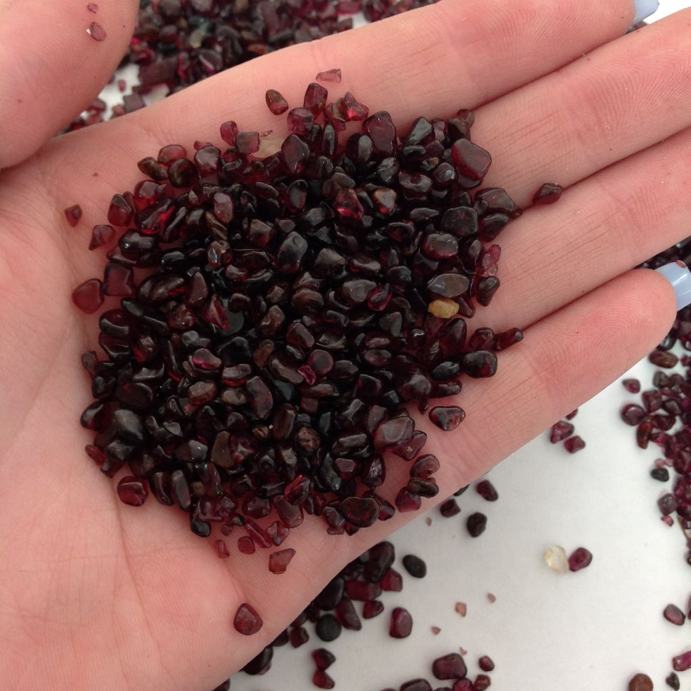 Garnet Chips - Fine - 250gm Garnet Chips - Fine - 250gm